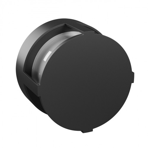 10W Rund CCT vägglampa - IP65, svart, 360°, 3-i-1 CCT