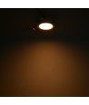 6-pack 12V downlight - 2,5W, rund, inkl. hålsåg och quick connector, för båt mm.