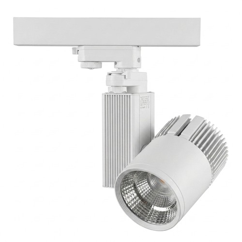 30W 3-fas RA90 skenspotlight - 100 lm/W, 36 grader, Svart, Philips LED