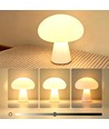 Uppladdningsbar LED bordslampa - Guld, touch dimbar, CCT, IP20