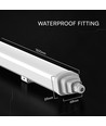 150cm 48W vattentät komplett LED-armatur - IP65, 4000K, 6 års garanti
