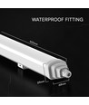 60cm 18W vattentät komplett LED-armatur - IP65, 6500K, CREE, 6 års garanti