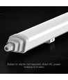 60cm 18W vattentät komplett LED-armatur - 120lm/W, IP65, 6500K, Cree chip, 6 års garanti