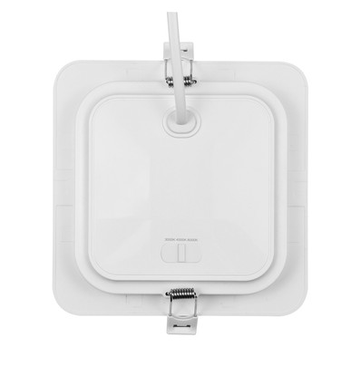 12W Dure 3 kvadratisk LED-taklampa - CCT, IP54, 14,5x14,5 cm