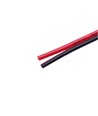 5m Kabel röd/svart - 2x0,35mm², 12-24V, för LED-strip