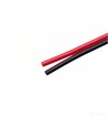 100m Kabel röd/svart - 2x1,2mm²(16AWG), 12-24V, för LED-strip