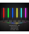 20W RGB+CCT LED-rör för foto och video - Justerbar HSL och 39 FX-effekter