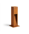 Corten trädgårdslampa - 50cm, 12W, IP65 utomhus, inkl. ljuskälla