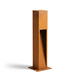 Corten trädgårdslampa - 70 cm, 12W, IP65 utomhus, inkl. ljuskälla