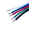 20m 1,2mm² RGBW kabel - 5-ledare (16AWG), 12V-24V för LED-strip