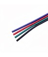 5m RGB-kabel - 4x0,35mm², 12V-24V, för LED-strip