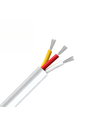 20m CCT-kabel, vit rund - 3x0,35mm², 12-24V, för LED-strip