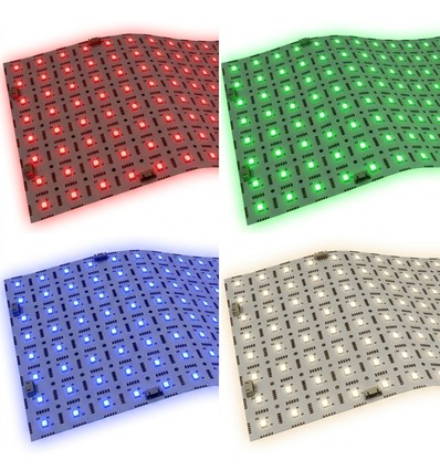 Vikbart LED Ark RGB+NW RA95 - 24V DC, IP20, 49x24, 45W