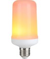 E27 5W LED-lampa med flameffekt - 14cm, 1500K, flicker flame effect