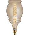 E27 6W XXL Flex Bell filamentlampa - 250lm, dimbar, 2000K, guldglas
