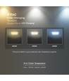 12W kvadratisk LED-panel för inbyggnad - CCT, Backlit, CREE-chip, 6 års garanti