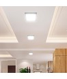18W CCT LED taklampa kvadratisk - 3-i-1 färgval, Cree chip, 6 års garanti
