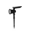 1,54W Solcells-trädgårdsspotlight med spett - 5,5V, IP54, 3000K, 2200mAh batteri