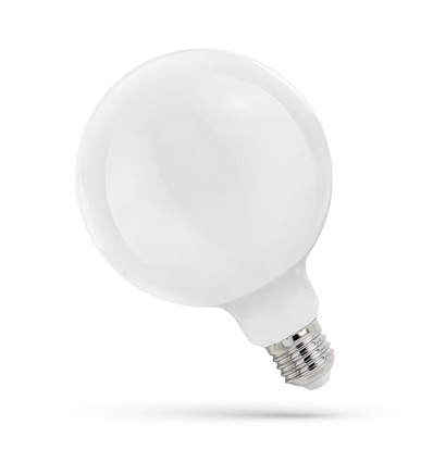 E27 11W LED-lampa - G125, filament, frostad