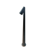 Svart trädgårdslampa - 8W, 80 cm, IP65 utomhus, inkl. ljuskälla