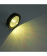Laddningsbar RGB LED-coaster - Svart, IP54 utomhus