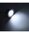13W Ø11,4cm infälld spotlight RGB+CCT RA93 - 24V DC, Hål: Ø9,5 cm, Mått: Ø11,4 cm, Vit kant