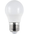 E27 5W LED klotlampa - G45, 450lm, opalt glas, 3000K