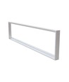 Outlet: Ram för 120x30 LED-panel - Monteringssats, vit kant