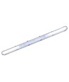 150cm Industriarmatur - För 2x 150cm T8 LED-rör, IP65 vattentät, överkopplingsbar