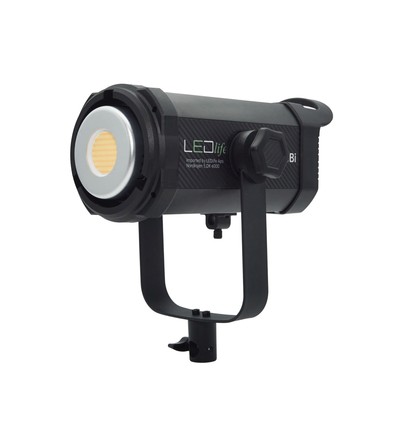 200W Strålkastare för foto och video - Flimmerfri, justerbar färg/ljusstyrka, Display, inkl. fjärrkontroll, 5m kabel