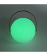 Uppladdningsbar RGBW LED bord-/nattlampa - Vit, touch dimbar, IP20 inomhus