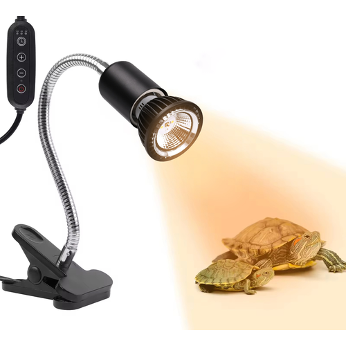 Reptillampa UVB - 5W, klämfäste