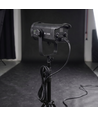 300W Strålkastare för foto och video - Flimmerfri, justerbar färg/ljusstyrka, Display, inkl. fjärrkontroll, 5m kabel