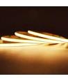 5m 6W/m CCT COB-LED strip, RA92 - 24V DC, IP20, 608 LED per meter, 5mm bred