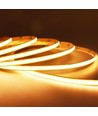 10m 6W/m CCT COB-LED strip, RA92 - 24V DC, IP20, 608 LED per meter, 5mm bred