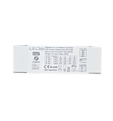 48W / 1050-1200mA CCT driver för LED-panel - 15-40V, Zigbee, Hue-kompatibel, CCT-justerbar