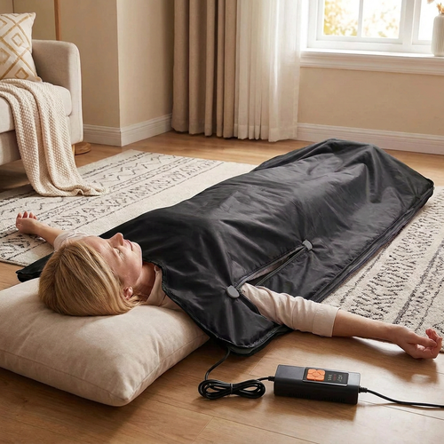 Infraröd bastufilt 180 x 80 cm - 2 värmezoner