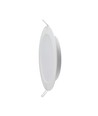 12W Ø17cm Backlit LED-panel för inbyggnad - 3-i-1 CCT, Cree-chip, 6 års garanti, rund