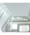 10x 7W Ø8,8cm LED downlight för inbyggnad - Hål: Ø6,8 cm, Mått: Ø8,8 cm, CCT - 3 ljusfärger