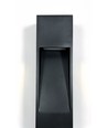 Svart trädgårdslampa - 10W, 60 cm, IP65 utomhus, inkl. ljuskälla