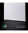60x60 LED-panel, 20W - 180lm/W, Backlit, 4000K