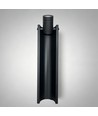 Svart justerbar trädgårdslampa - 7,5W, 40 cm, IP65 utomhus, inkl. ljuskälla