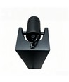 V-Tac Grå trädgårdslampa, rostfri - 110 cm, IP44 utomhus, E27 sockel, utan ljuskälla