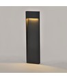 V-Tac Grå trädgårdslampa, rostfri - 110 cm, IP44 utomhus, E27 sockel, utan ljuskälla