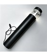 V-Tac Grå trädgårdslampa, rostfri - 110 cm, IP44 utomhus, E27 sockel, utan ljuskälla