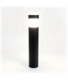 V-Tac Grå trädgårdslampa, rostfri - 110 cm, IP44 utomhus, E27 sockel, utan ljuskälla