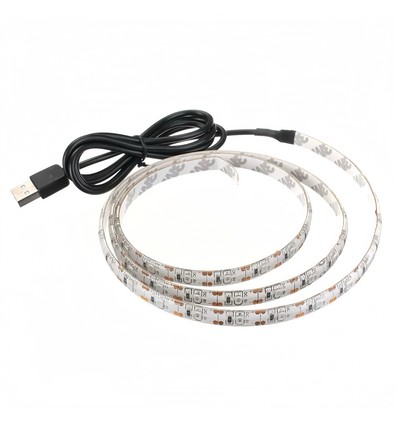 80cm USB LED-strip för TV och PC - 60 LED per meter