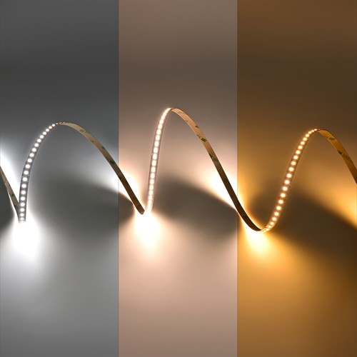 20m 7W/m CCT LED-strip RA95 - 24V DC, IP20, 288 LED per meter