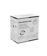 10-pack markspotlights med timer/sensor - 0,5W, rund, rostfritt stål, inkl. strömförsörjning