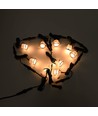 10-pack markspotlights med timer/sensor - 0,5W, rund, rostfritt stål, inkl. strömförsörjning